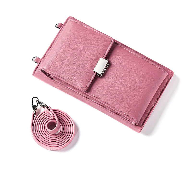 

Bag for Phone ShoulderBag Women Long Wallets and Purses Female Multiple Handbags Big Large Leather Card Holder Purse for Phone