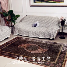 5,5 'x8' черный цвет ручной работы Шелковый Ковер Площадь Ковры Восточный ковер