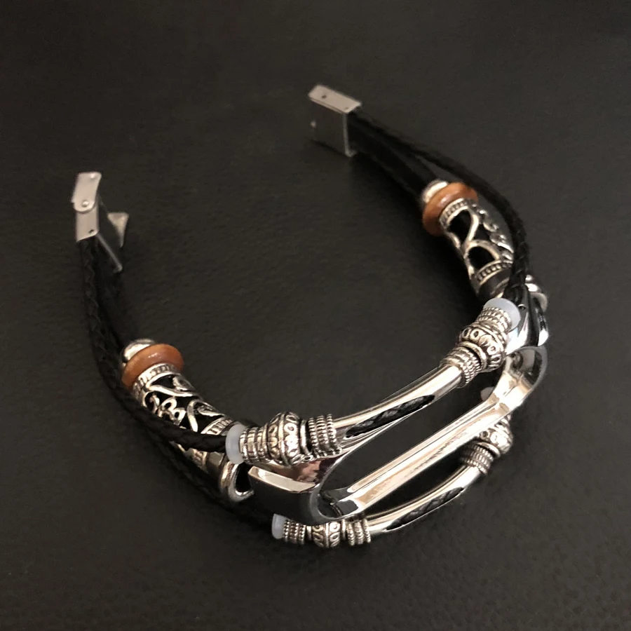 Pulseira para Relógio Feita em Couro Genuíno Retrô - Image 6