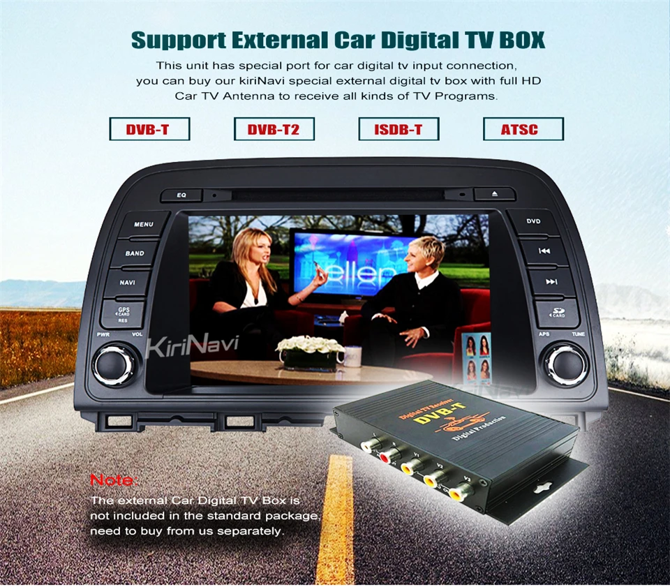 Top KiriNavi Octa core 10.2" 4G LET android 7 car multimedia system for Mazda Atenza 6 2013 - 2017 support 4K Video 4G 11