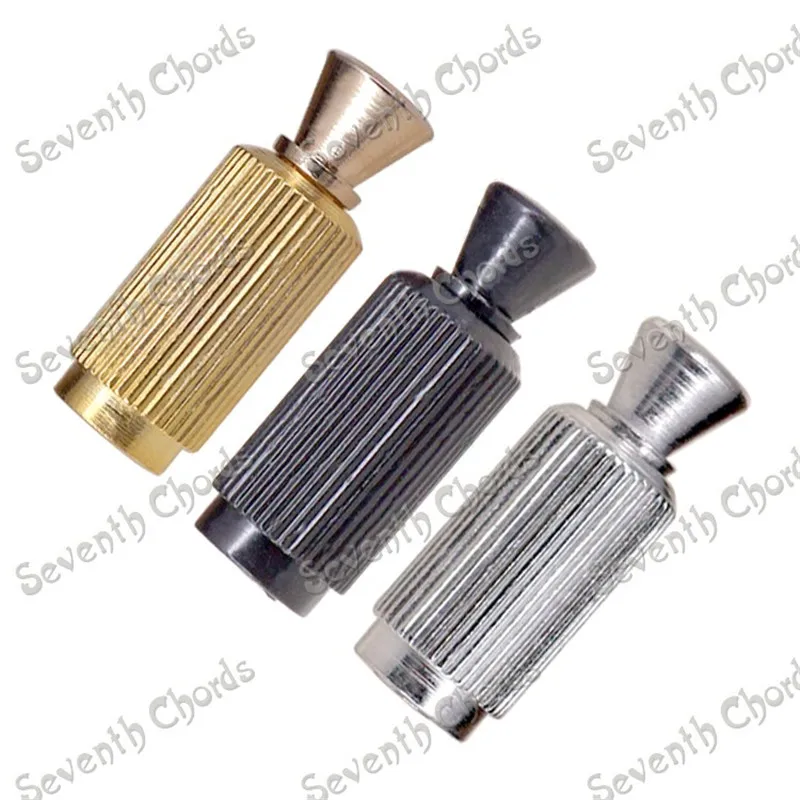 

2Pcs Tremolo Bridge Studs & Anchors for Electric Guitar accessories parts Musical instrument Chrome Black Gold for Choose