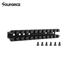 Тактический 10/22 Ругер видеть через Вивер Пикатинни с твердый анодированный алюминий 1913 рейку Пистолет Аксессуары