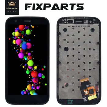 

100% Tesd LCD for Motorola moto G lcd xt1032 xt1033 display screen with touch digitizer with frame assembly replacement parts