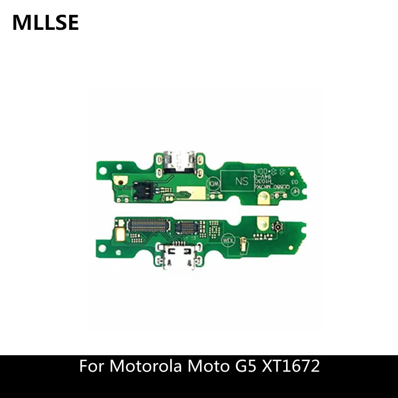USB док-станция для порта зарядки платы ленты гибкий кабель Запчасти для Motorola Moto G5 XT1672