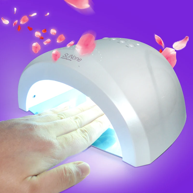 

SUNone 48W LED UV Lamp Nail Dryer Fingernail & Toenail Nail Polish Gel Curing White Light Manicure Machine Nail Art Tool
