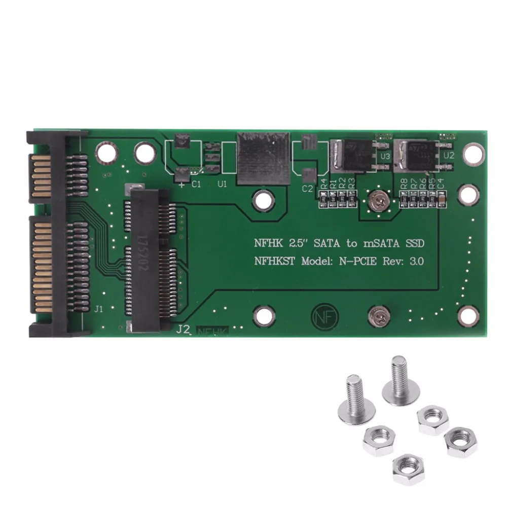 

Hot mSATA SSD to 2.5'' SATA 6.0 Gps Adapter Converter Card Module Board Pad Pcie