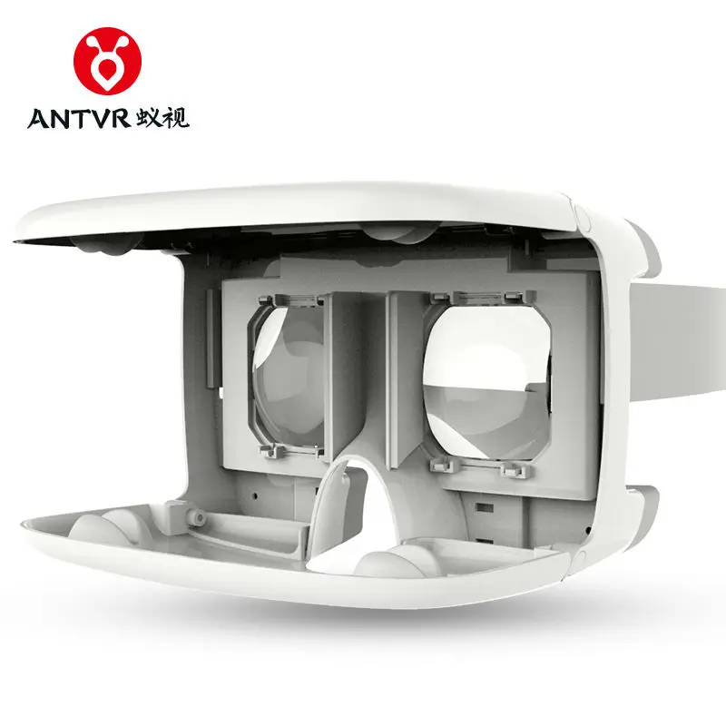 ANTVR 3d vr Box Gear VR XiaoMeng Складные портативные очки виртуальной реальности для ПК белые