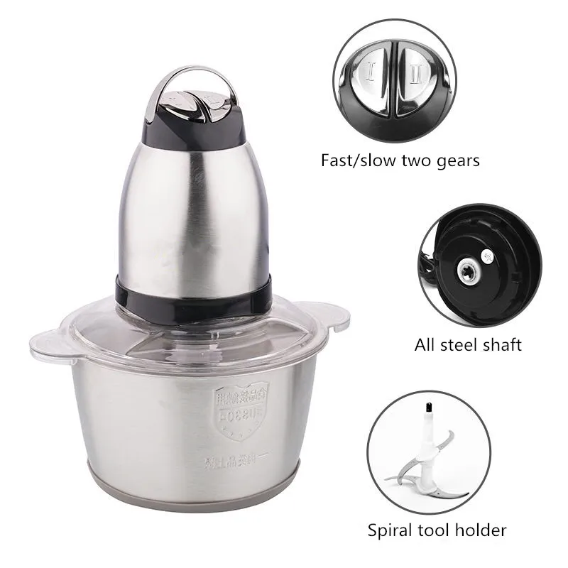 

Automactic Electric Meat Slicer Mincer Meat Grinder Food Chopper