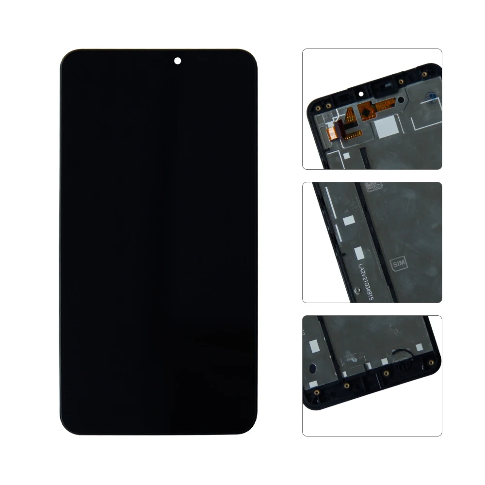 Для Nokia Lumia 640XL ЖК дисплей с рамкой сенсорный экран дигитайзер в сборе +