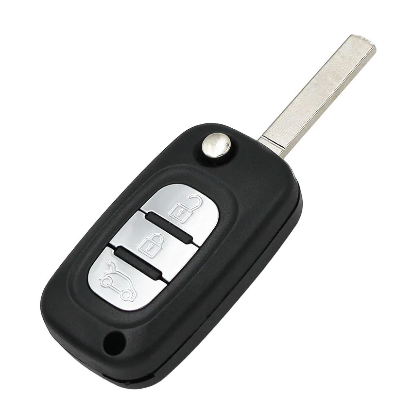 3 кнопки Складной флип дистанционный брелок 433 МГц с ID46 PCF7961 чип для Renault Fluence Megane 3 Scenic 3
