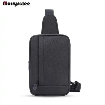 

Male Chest Bag Men Shoulder Messenger Bags Casual Retro Crossbody Bag Cool Canvas Motorcycle Sling Bags