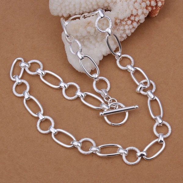 

Wholesale fashion jewelry Necklace , 925 Silver Necklace . Nice Jewelry. Good Quality YN341