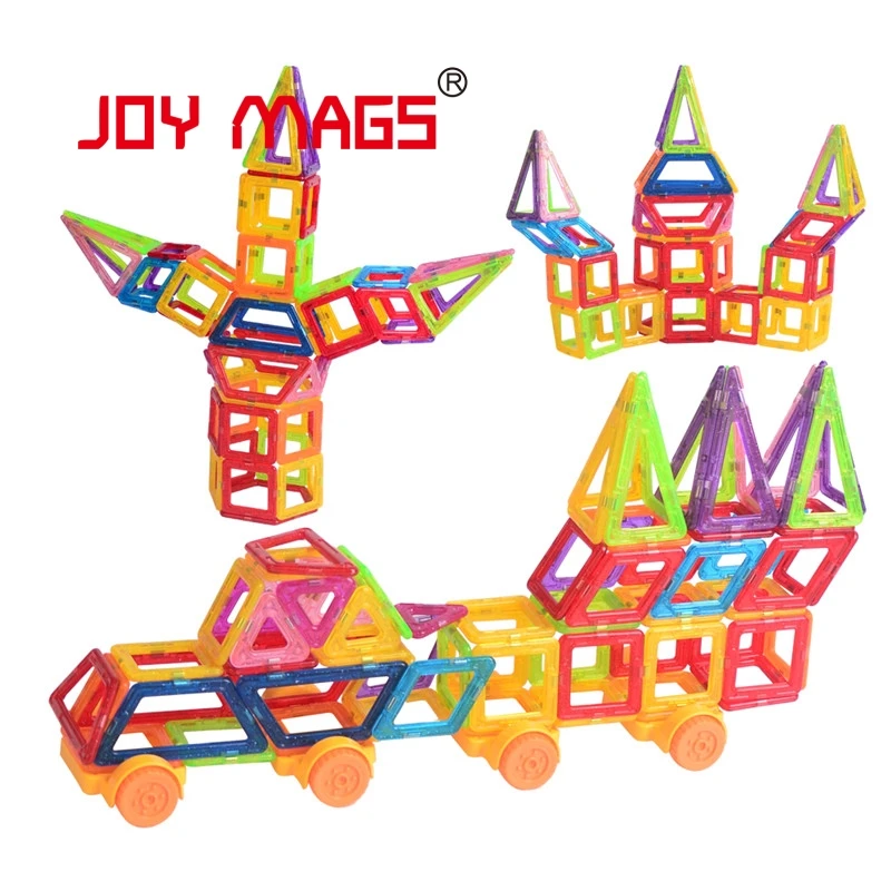 JOY MAGS font b Toy b font Mini Magnetic 100 110 130 Pieces lot Construction Building