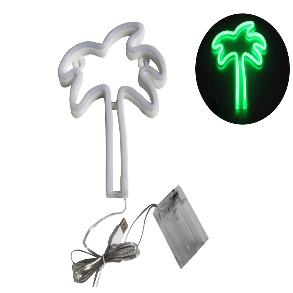 

BESTOYARD LED Coconut Palm Style Neon Night Light Table Lamp for Home Birthday Outdoor Party Decoration Supplier