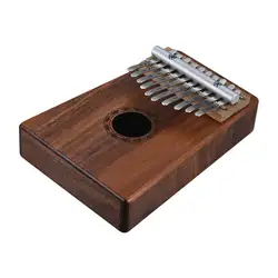 Ammoon 10-Key «пианино для больших пальцев» калимба Mbira Sanza Гавайская КоА твердая древесина с сумкой для переноски нотная тетрадь молоточек для