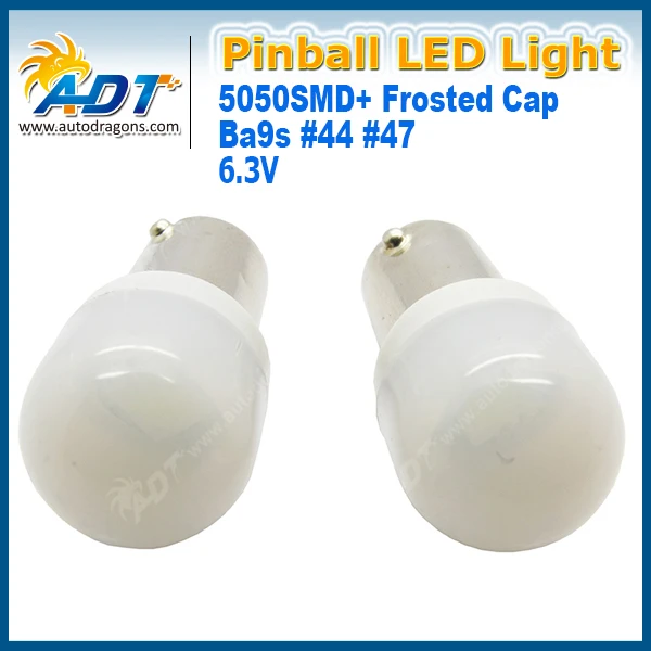 200 шт. 5050SMD + матовый колпачок крышки объектива Ba9s #44 #47 6 3 В светодиодные лампы |