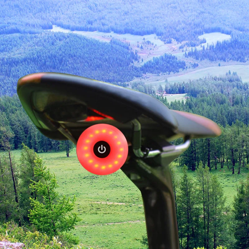 

WasaFire Mini Bicycle Tail Light Bike Rear Light Taillight USB Rechargeable Flashlight Waterproof Cycling accessory Led Lights