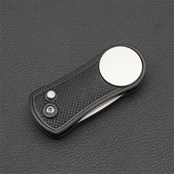 

Divot Fork Tool with Button Magnetic Portable Foldable for Golf Club Ball FH99