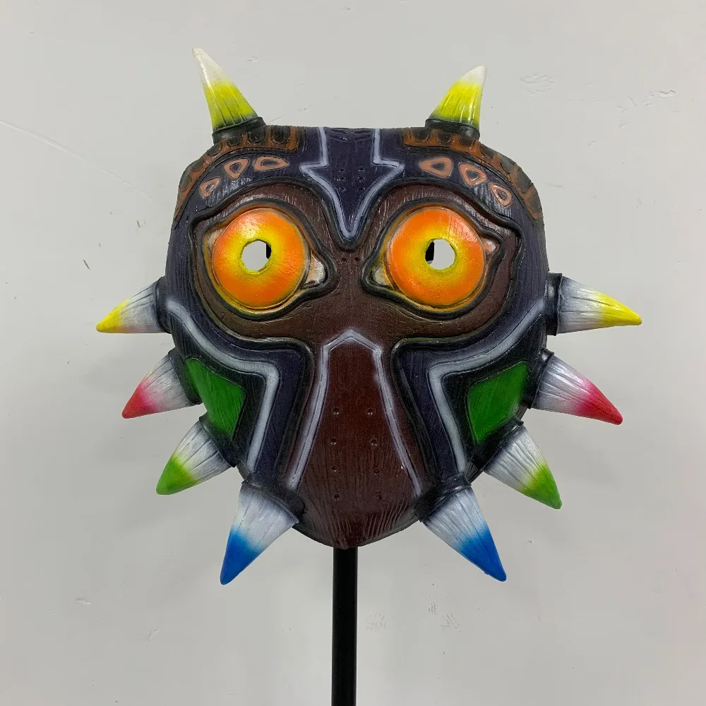 Легенда о Зельде мажорас маска игра косплей хелемт сердце взрослых Латекс маскарадный костюм реквизит