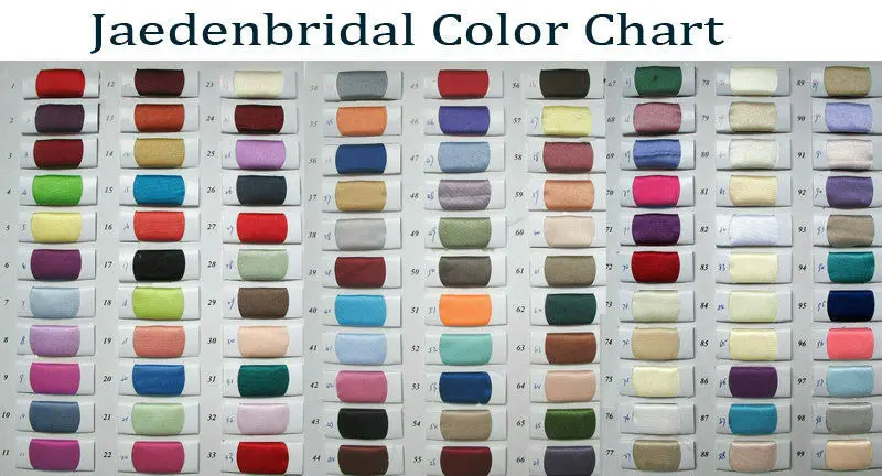 Jaedenbridal color chart