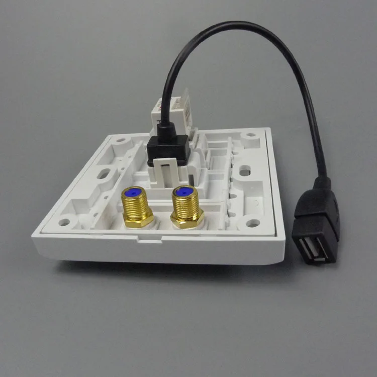 RJ45+USB+F1