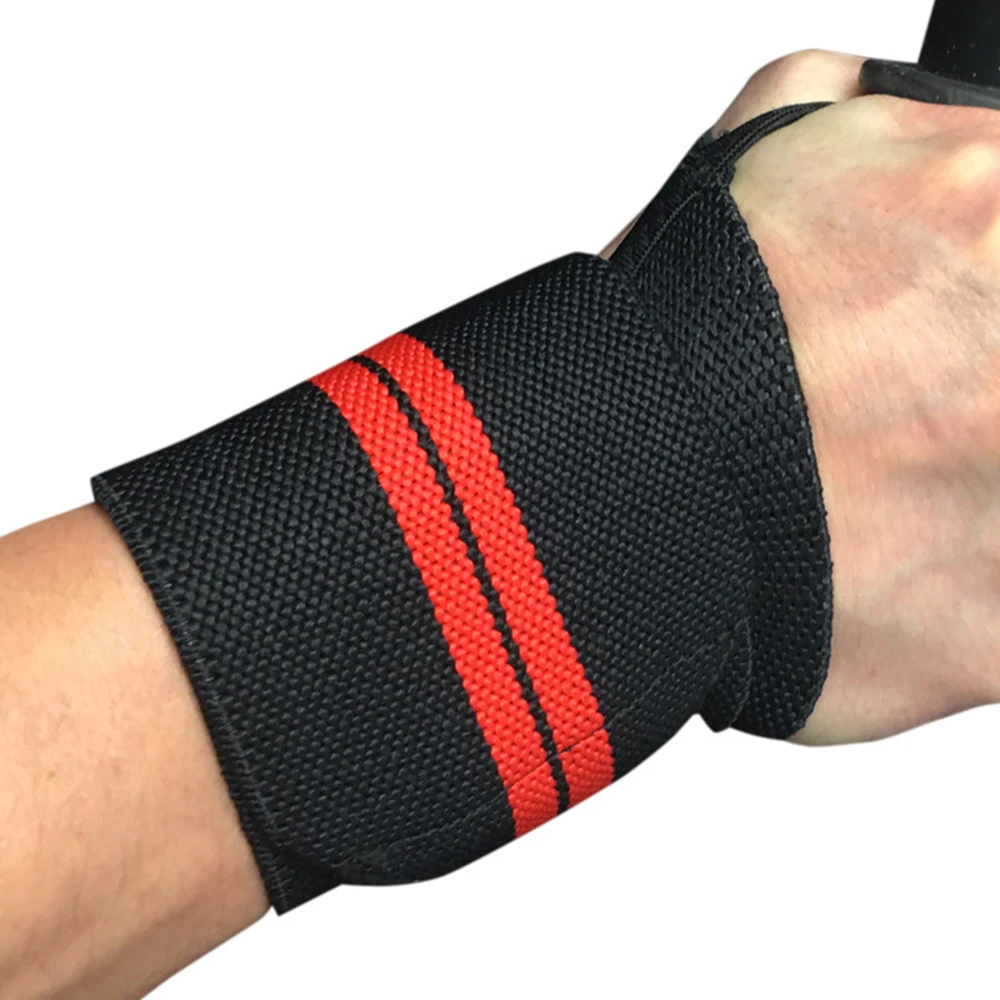 2 шт., регулируемый браслет, эластичные бинты для запястья, бинты для тяжелой атлетики, пауэрлифтинг, дышащие, поддержка запястья, оборудование для фитнеса