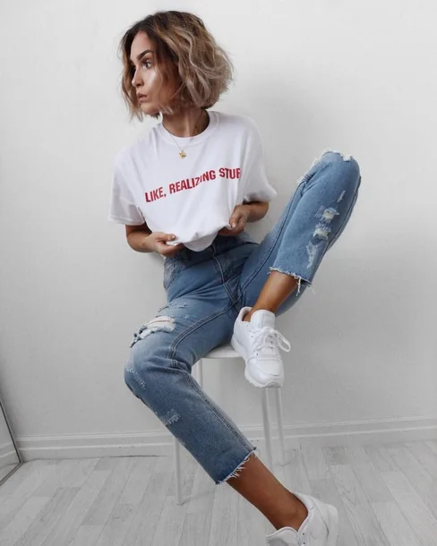 

New arrival "Like realizing stuff'' women fashion t shirt high quality tees short sleeve Unisex casual tops tumblr S-XXXL