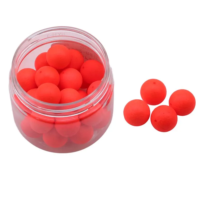 30pcs Fishing Float Balls Bottled EPS Foam Buoyancy Ball Float Gear