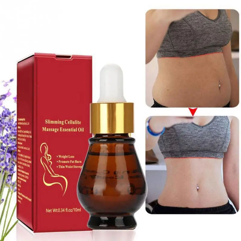 

MeiYanQiong 10ml Body Slimming Cream Anti-cellulite Massage Essential Oil Fat Burning Essence Full Body Care Weight Loss