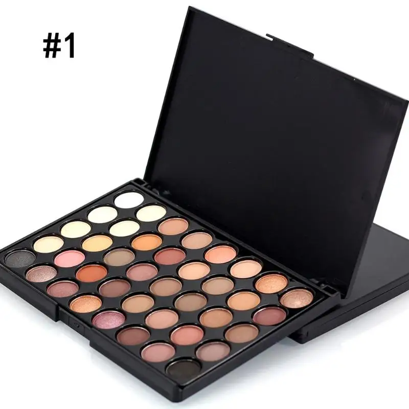 

Popfeel 40 Colors Makeup Palette Long Lasting Waterproof Matte Eyeshadow Palette Eye Shadow Make Up Powder Beauty Set