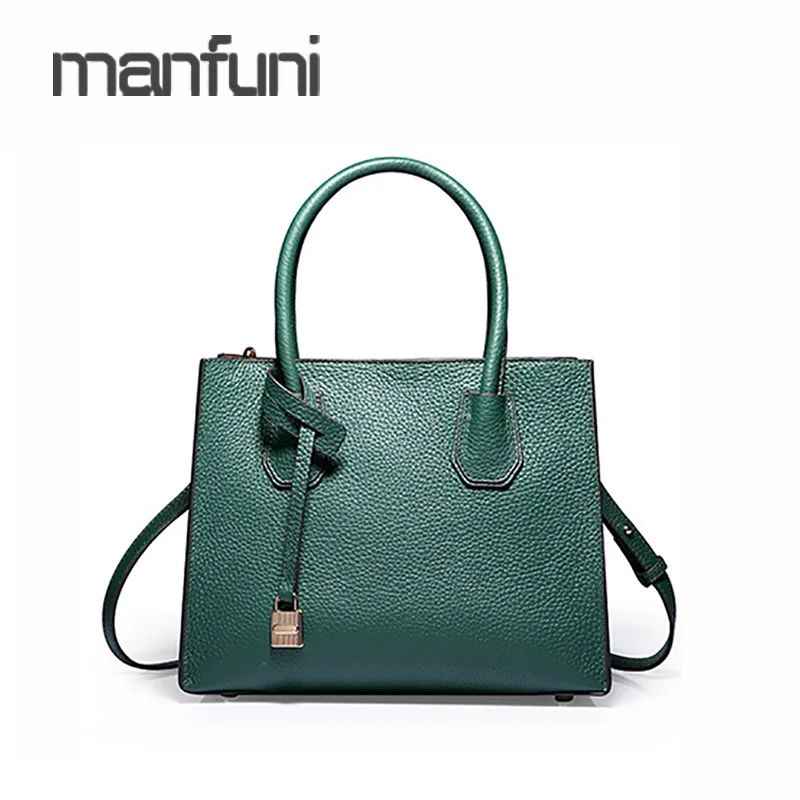 

Shoulder Bag Female Fashion Women's Genuine Leather Handbag Zipper Soft Designer Handbags High Quality Messenger Bag For Women
