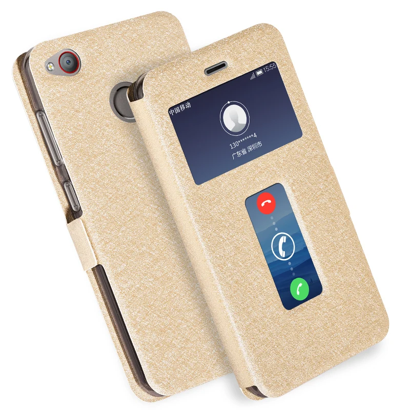 

Flip Cover for ZTE Nubia Z18mini View Window Flip Leather Case for Nubia Z18 Protective Phone Bag