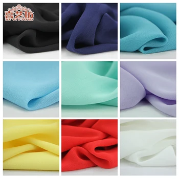 

Chiffon fabric summer drape skirt clothing lining white black gauze skirt lining cloth