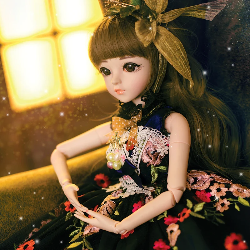 BJD 60 см кукла игрушки высокое качество китайская Кукла 18 шарниров шарнирная