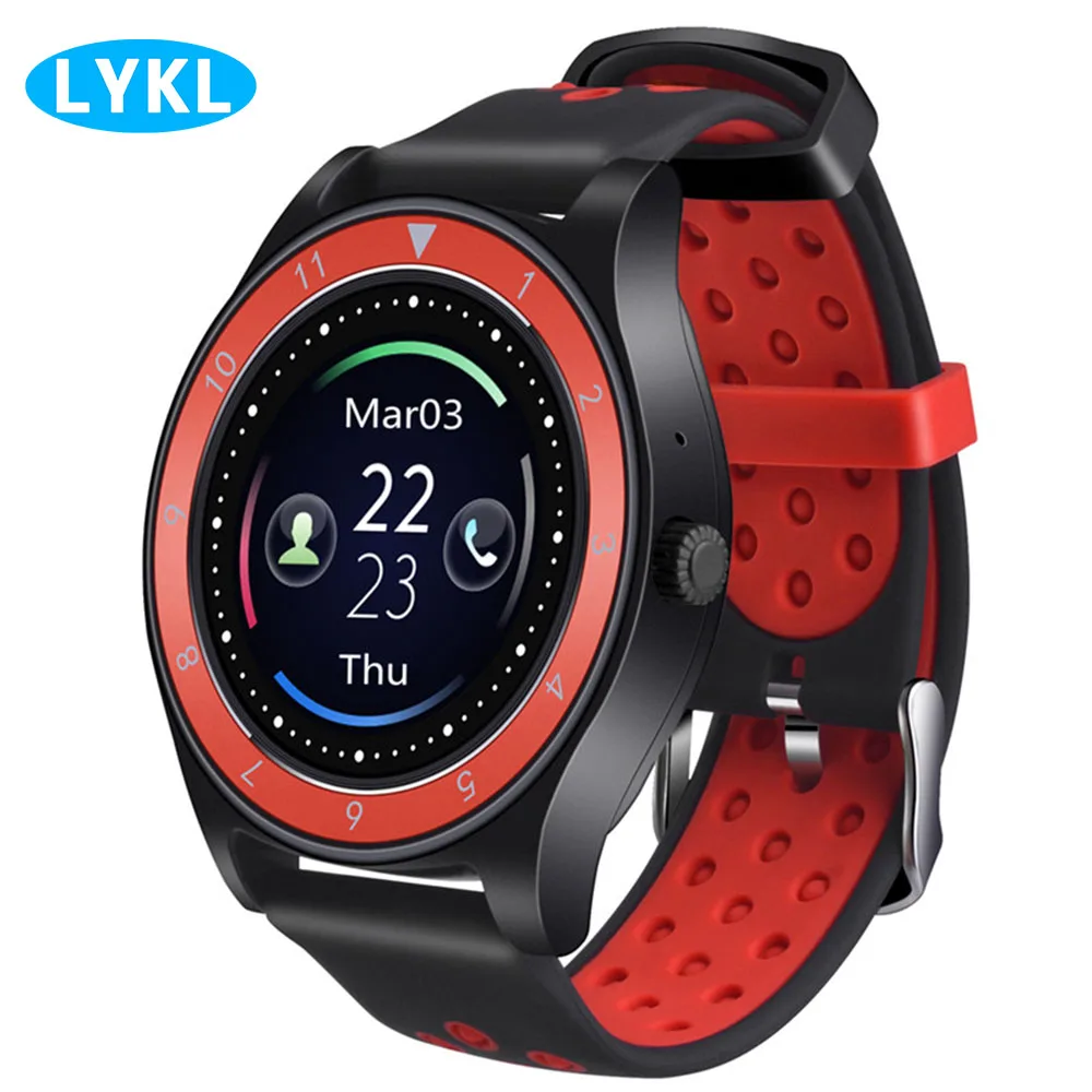 LYKL Men Woman Fashion Smart Watch R10 Support Micro SIM Card Bluetooth Fitness Tracker Sleep Monitoring Touch Screen Wristband