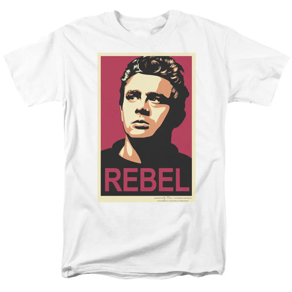 Джеймса Деа Rebel Campaign лицензионный для взрослых футболка крутая Повседневная