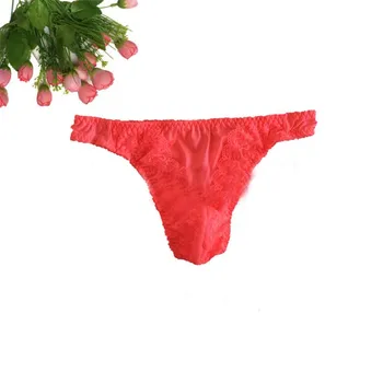 

Sexy Men's Out Ring Bulge Pouch Soft Thong Underwear Mens G-String T-Back Gay Mens Thong Underwear jockstrap
