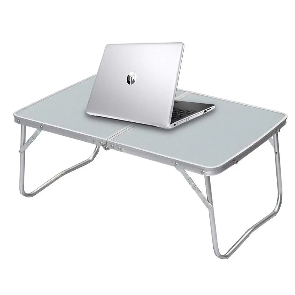 طوي طاولة كمبيوتر محمول Lapdesk الإفطار السرير تخدم صينية المحمولة البسيطة نزهة مكتب دفتر يدوية القراءة حامل ل الأريكة