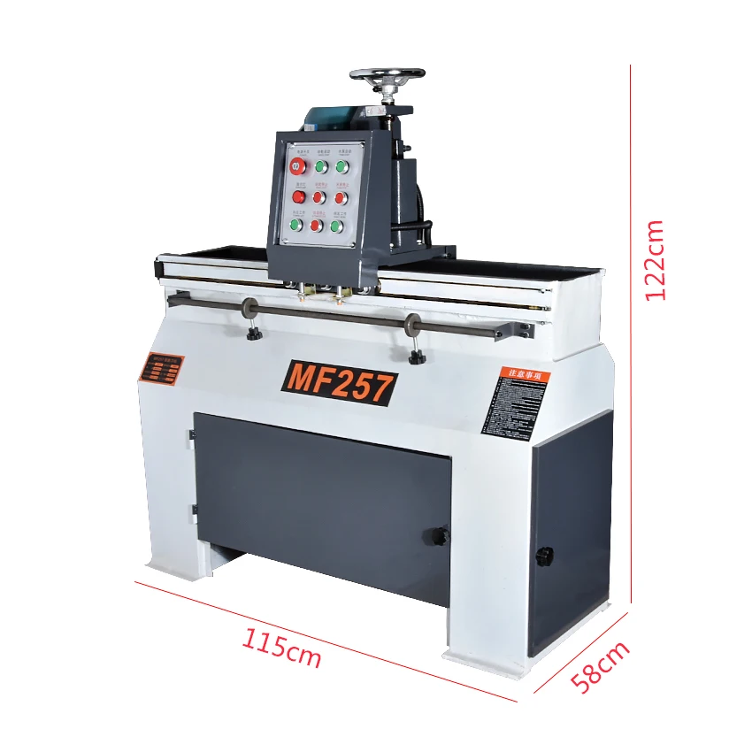 MF257 шлифовальный станок деревообрабатывающий станок строгальный резак перемалывающий прибор, станок шлифовальный станок 2800р/мин 0-90 градусов 1-4 блока 700 мм