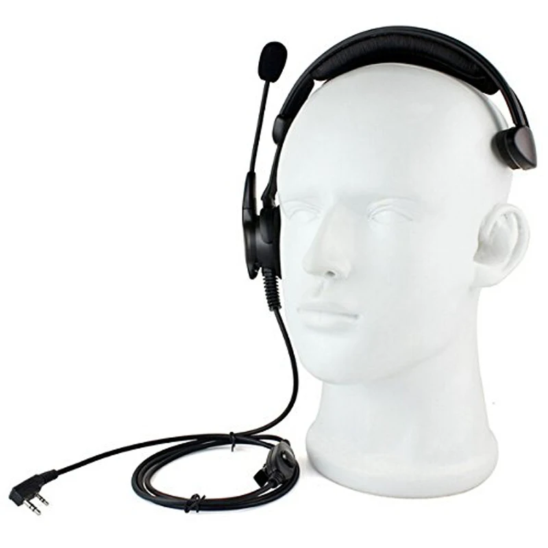 PTT MIC Мощный Динамик Анти шум анти борьба гарнитура для Walkie Talkie двухстороннее