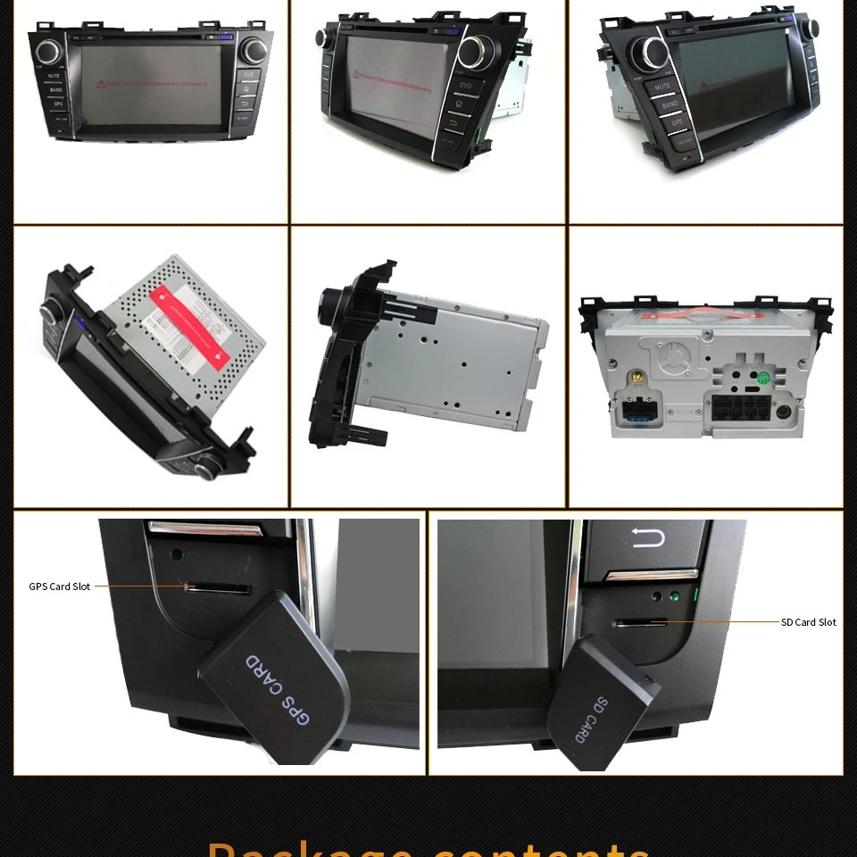 Top 8" Octa Core 4G Android 8.1 4GB RAM 64GB ROM BT Car DVD Multimedia Player Radio Stereo GPS Glonass For Mazda 5 Premacy 2007-2013 6