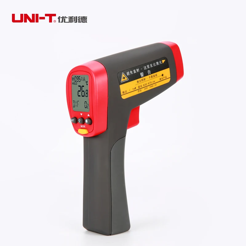 

Uni-t UT302A termometros infravermelhos termometro IR distancia de tamanho de ponto UT-302A 20:1