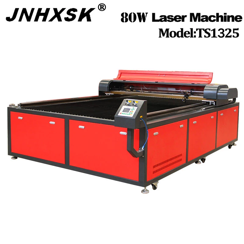 JNHXSK 110 В/220 В 80 Вт лазер Ts1325 Ruida система Co2 Usb интерфейс Cnc лазерный гравер 1300x2500мм