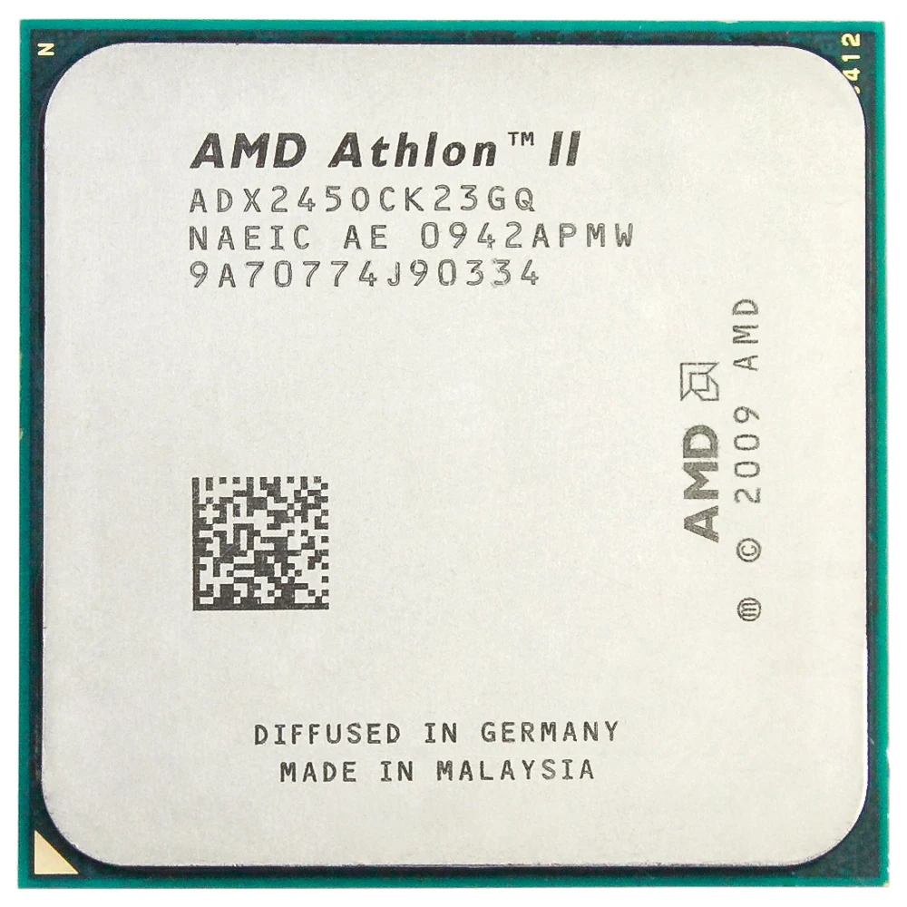 AMD Athlon II X2 245 CPU Processor (2.9Ghz/ 2M /2000GHz) Socket am3 am2+ processors