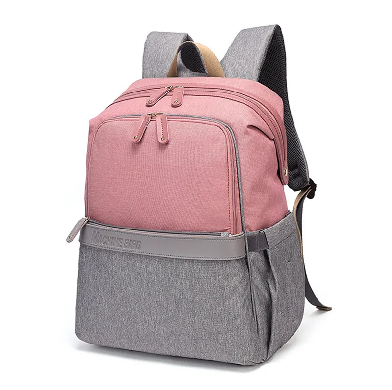 Spring New Baby Nappy Backpack Mommy and Daddy Outdoor Travel Shoulder Bags Fashion Multi-function Kids Bottle Diaper Bag Large06