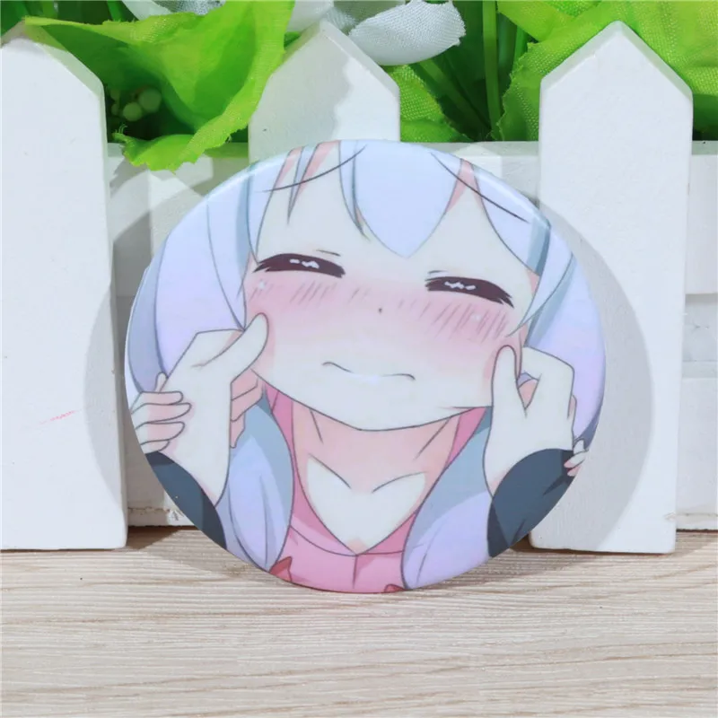 Большая брошь FFFPIN 5 8 см учитель Izumi Sagiri нагрудный булавка японский аниме ТВ игра
