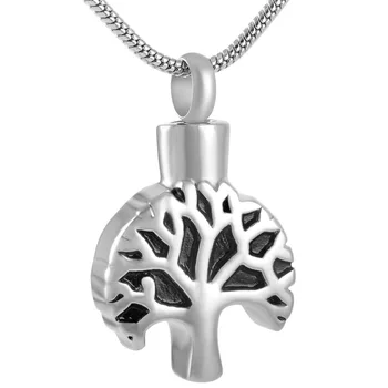 

Tree of Life Memorial Jewelry Holder Ashes Necklace Keepsake Urns Cremation Pendant Necklace for Pet/Human