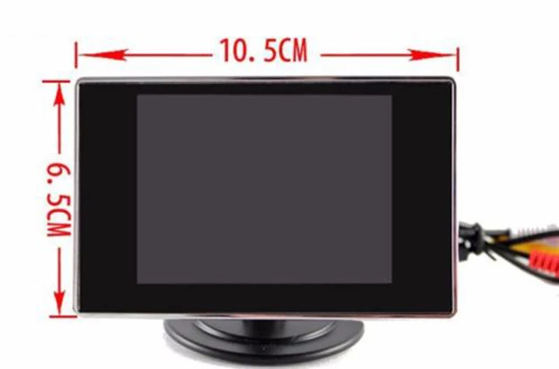 3.5 Inch Car Monitor Display Screen Car Reverse Backup Parking Monitor (13)