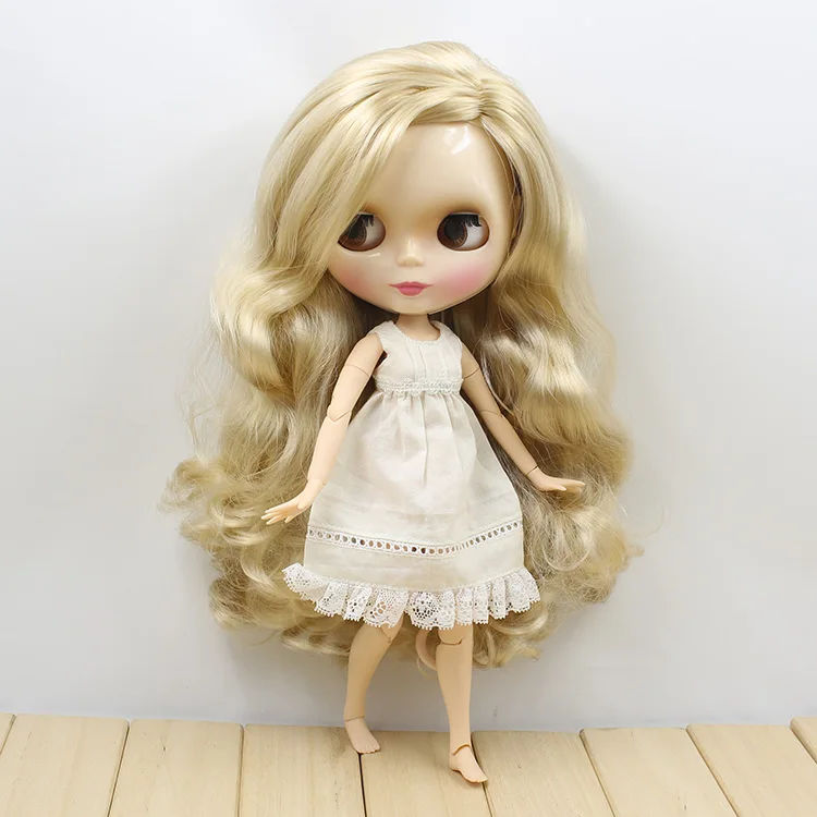 Ледяная кукла DBS Blyth 1/6 bjd игрушка Блонд Волосы шарнир тела Сторона расчесывания