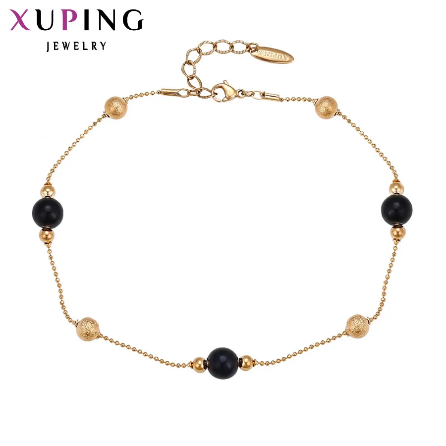 

Xuping Fashion Anklet New Arrival Gold Color Plated High Quality Luxury Foot Chain Jewelry Special Gift S12-73157
